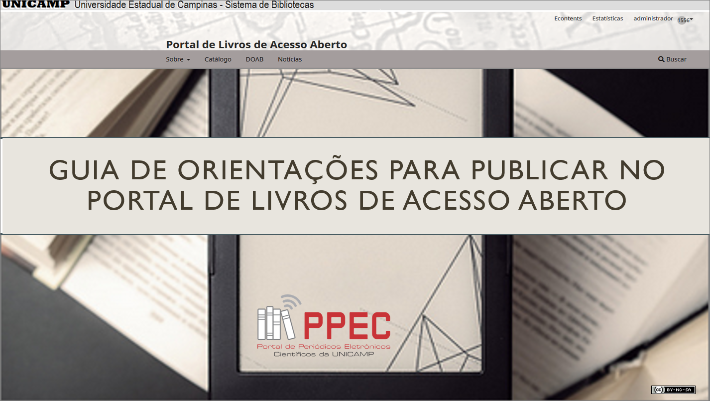 Capa do guia apresentando livros e tablets em forma de e-book