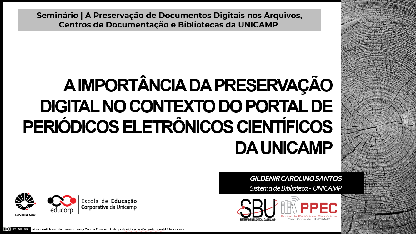 Capa do primeiro slide com o título da apresentação em preto e branco
