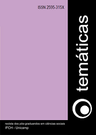 Capa da revista Temáticas