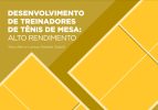 Capa do livro desenvolvimento de treinadores de tênis de mesa